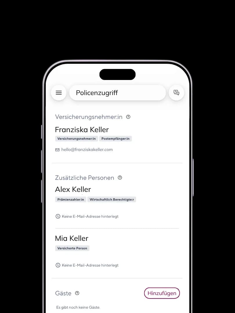 Police-Sharing in der Liechtenstein Life App